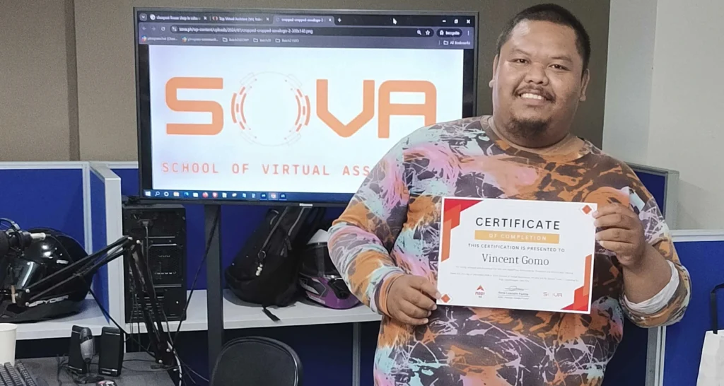 Vincent Gomo Certificate Of Completion